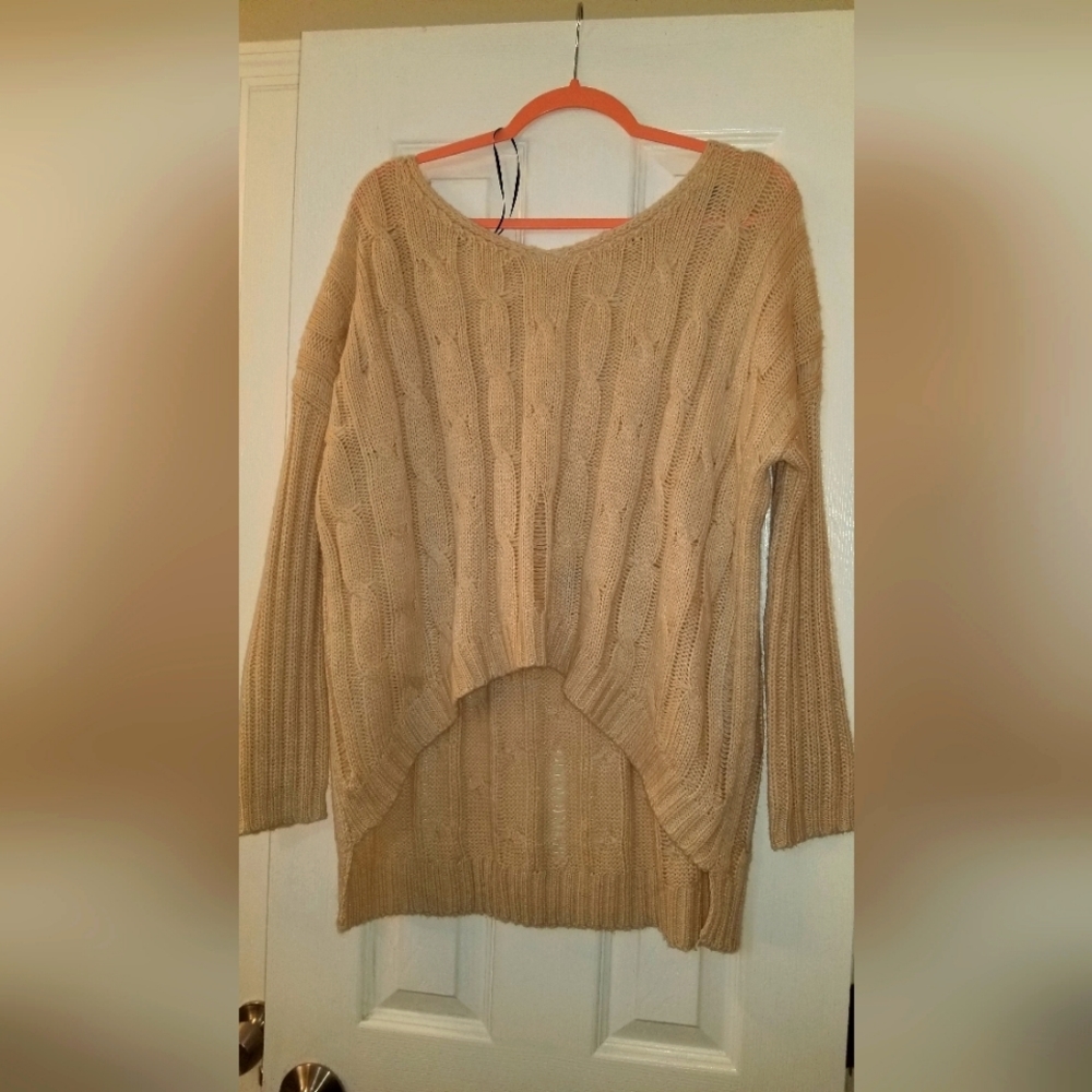 Tan sweater